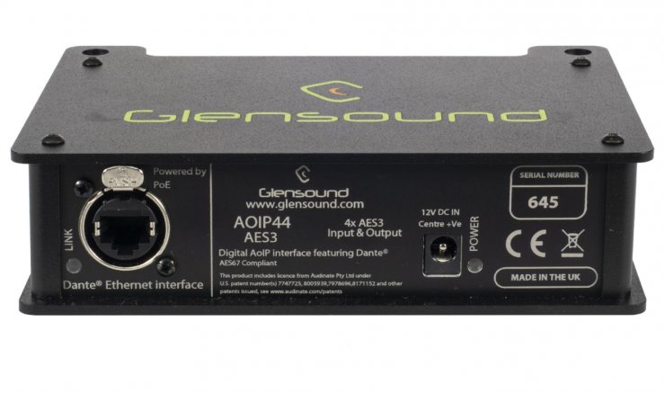 AOIP44. AES Rear BAN